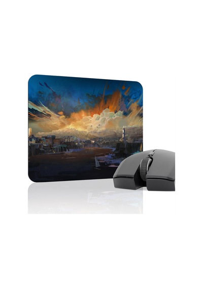 Disco Elysium Kaymaz Dikişli Kauçuk Oyuncu Mousepad V5 - 22x18 Gaming Mouse Pad Fare Altlığı