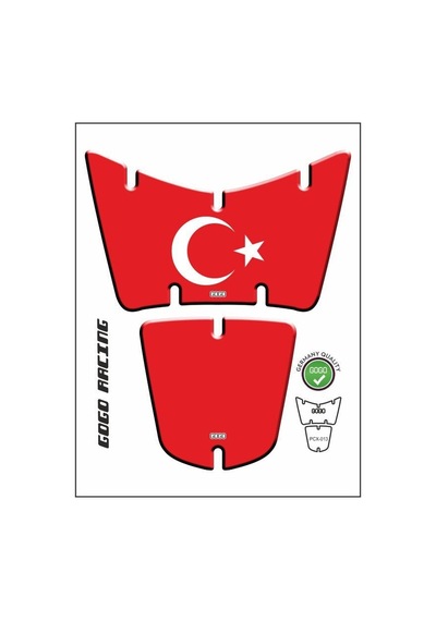 Honda Pcx 2014 - 2017 Uyumlu Tank Pad 022 Standart