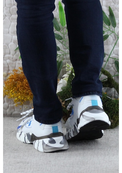 Fort Guja 24k573 Rahat Esnek Sneaker Erkek Spor Ayakkabı Beyaz