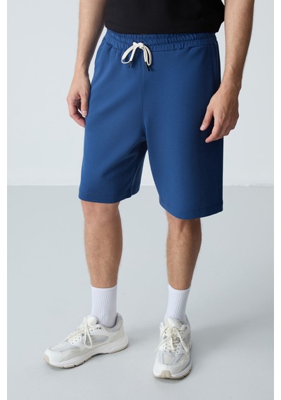 Air Jones Tommy Life Parlament Pamuklu Kalın Yumuşak Dokulu Standart Fit Basic Erkek Şort - 81275 Mavi Air Jones Tommy Life Parlament Pamuklu Kalın Yumuşak Dokulu Standart Fit Basic Erkek Şort - 81275 Mavi