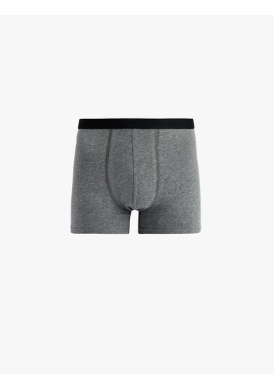 Koton Pamuklu Desenli 3'lü Boxer Seti Siyah Çizgili 6wlm90069mk Siyah Çizgili