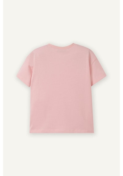 Defacto Cepli Pembe Kız Bebek T-shirt B7543a5/pn636 Pembe