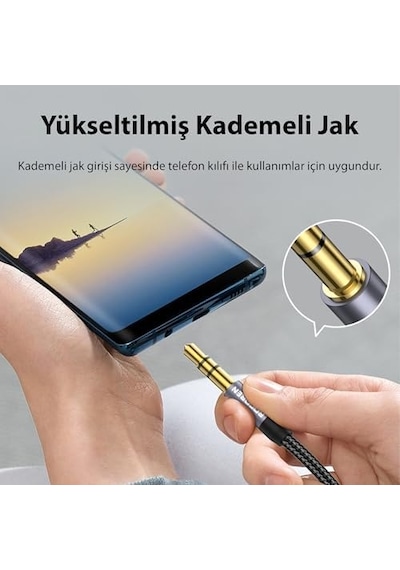 3.5mm Hi-fi Trs Aux Ses Kablosu 3 Metre