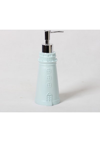 SIVI SABUNLUK DENİZ FENERİ MAVİ MODEL POLİRESİN 7x7x21cm