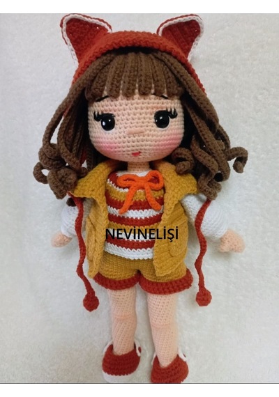 Amigurumi Bilge Bebek Çok Renkli