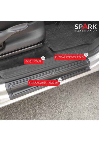Volkswagen Amarok 2010-2022 Yıl Aralığı Uyumlu Kapı Eşiği 4 Parça