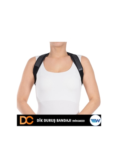 Dik Duruş Bandajı Siyah