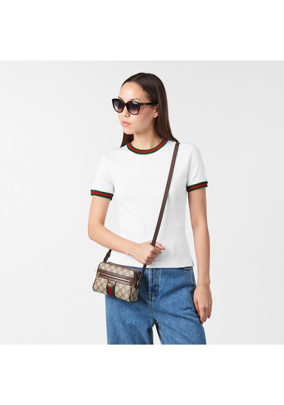 Gucci Ophidia Crossbody Bag Kahverengi