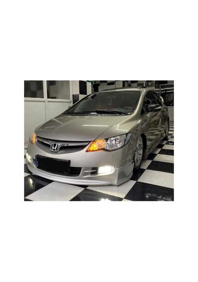 Honda Civic Fd6 Makyajsız Kasa Mugen Ön Ek Plastik Siyah Karlık-ön-ek-bodykit 2006 2007 2008 2009