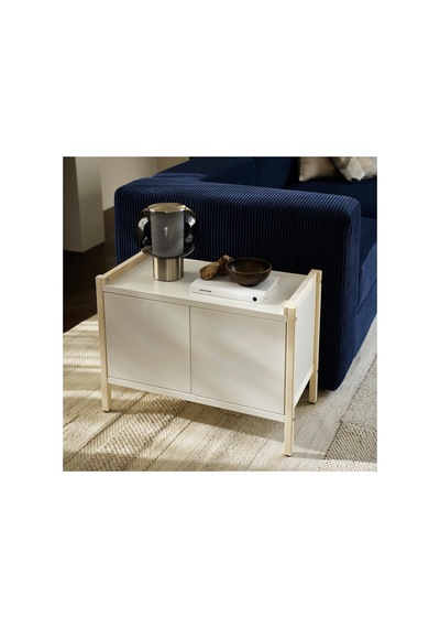 Ekenabben Titrek Kavak-beyaz 70x35x51 Cm Yan Sehpa - 40595206 Ikea