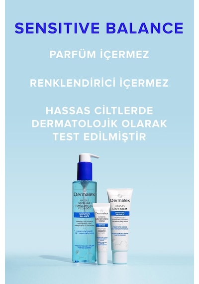 Dermalex Sensitive Balance Hassas Micellar Temizleme Jeli