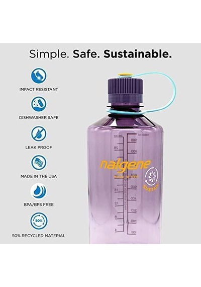 Nalgene 32 Oz Nm Sustain Suluk Matara 1 Litre Pembe 2021-2932 Pembe