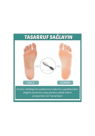4 Fonksiyonlu Topuk Törpüsü Ayak Bakım Seti 4 İn 1 Set, 7480000717550 15x9