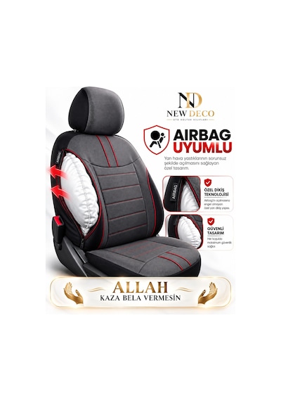 Seat Toledo Uyumlu Jakar Arabiyeli Oto Koltuk Kılıfı Airbag Uyumlu Lüks Seri Tam Set 47494515