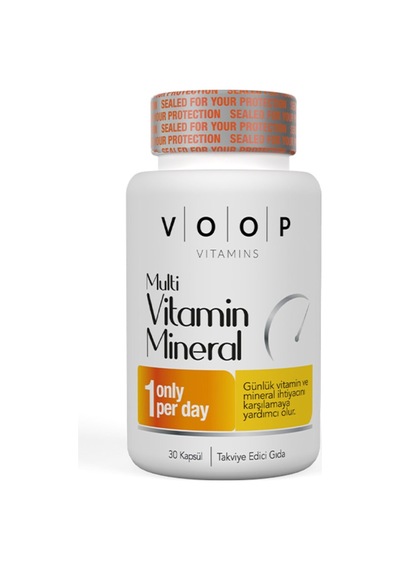 Voop Multıvitamin Multimıneral 30 Kapsül - 6 Adet Tarı