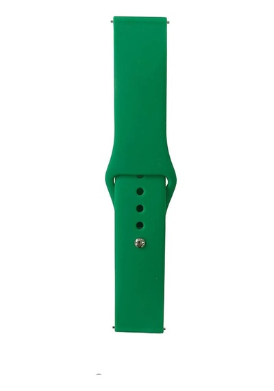Galaxy   Uyumlu  Watch 46mm Band Serisi 22mm Klasik Kordon Silikon Strap Kayış-grass Green