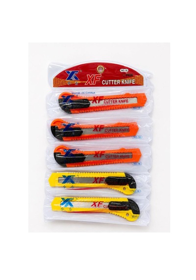 Cutter Knıfe 12 Li Şerit Paketli Plastik Maket Bıçağı