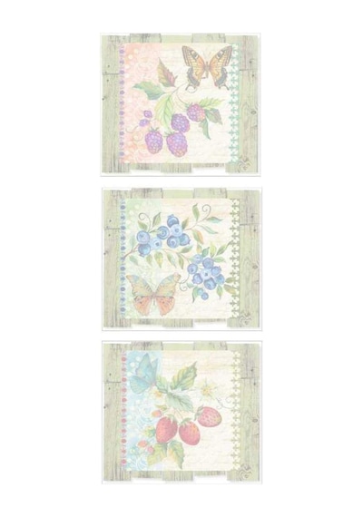 Mixart Transfer 10x25 Cm Koyu Zemin 6163k
