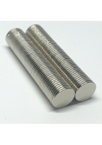 50 Adet 9x1,5 Neodyum Mıknatıs 9 Mm X 1,5 Mm Yuvarlak Mıknatıs