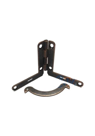 Makaslı Menteşe - 16x36x76mm, Oksit, 100 Adet Çok Renkli