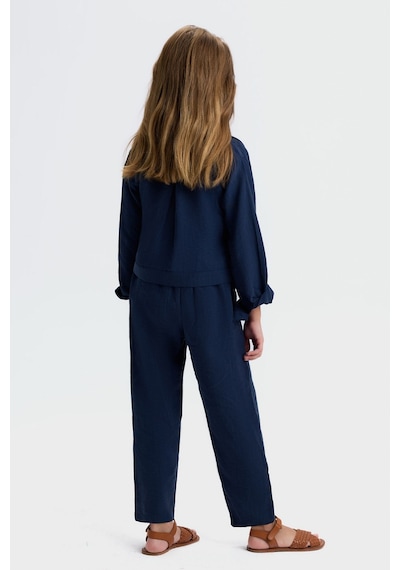 Nk Kids Kız Çocuk Cashmere Pantolon Nk-51330-y Lacivert