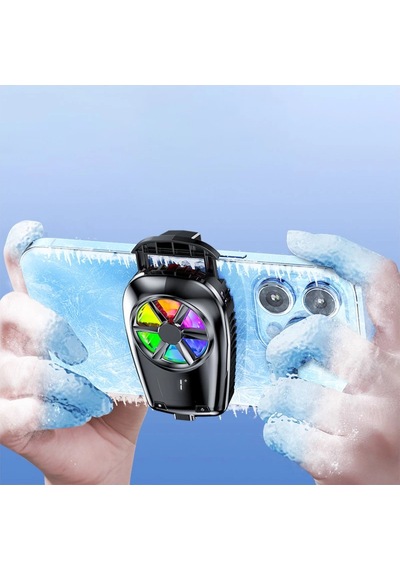 X110 Radyatör Telefon Soğutucu Fan - Siyah