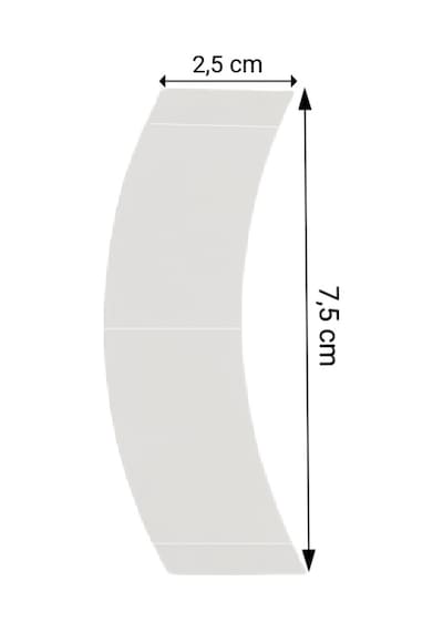 True Tape Supertape Protez Saç Bandı Oval 1LF 2.5 CM x 7.5 CM