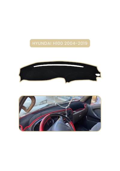 Hyundai H100 2004-2019torpido Koruma Halısı Bej Kenar