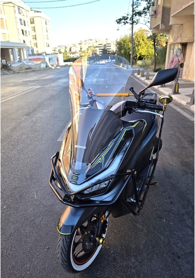 Motocam Honda Pcx Ön Cam 2025-2026 Model 66cm Şeffaf Renkli 4mm