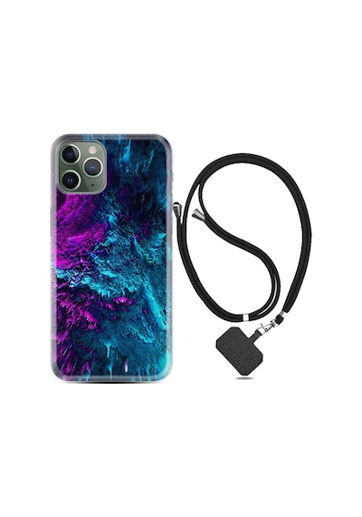 Apple Uyumlu iPhone 12 Pro Max Kılıf Boyun Askılı Explosive 1734