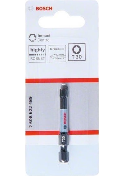 Bosch Impactc T 30x50 Mm Torx Bits Ucu 1'li 2608522489