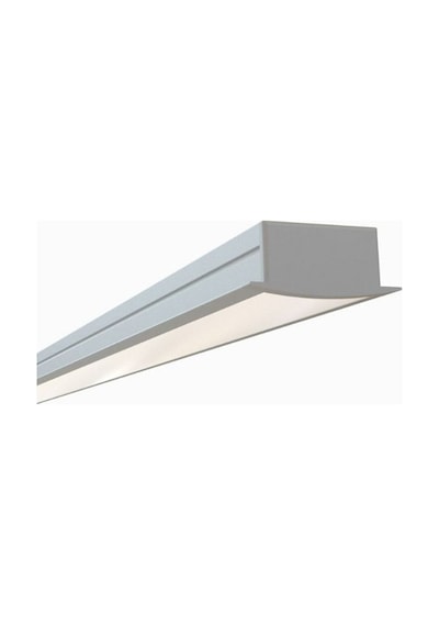 Sıva Altı Alüminyum Led Profil 1mt. Aydınlatma Dekoratif Şerit Kanalı Armatür Linear Işık Kare Kasa