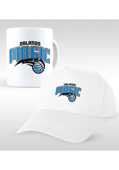 Nba Orlando Magic Beyaz Kupa ve Şapka Seti