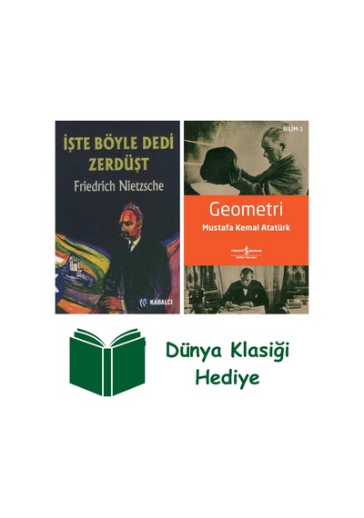 İşte Böyle Dedi Zerdüşt Ciltsiz + Geometri + Dünya Klasiği Hediye