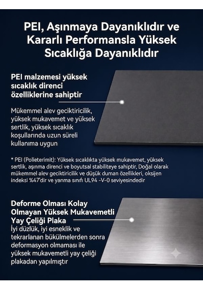 Creality K1c Smooth Peı Yapı Plakası 265 250 8mm