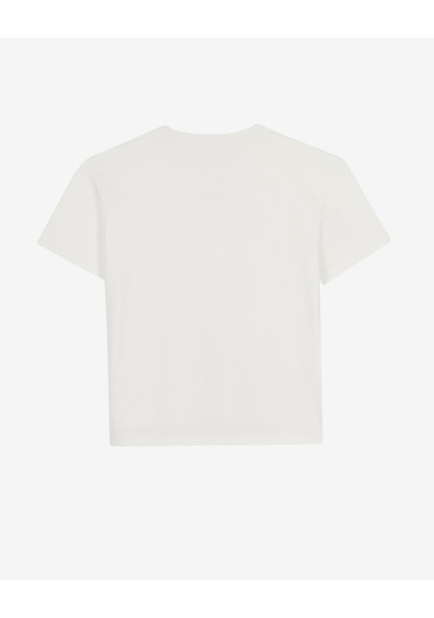 Skechers W Short Sleeve Graphic T-shirt Kadın Beyaz Tshirt S2620155-3855