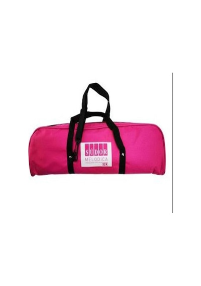 32 Tuş Melodika Bez Çantalı Melodica Pembe Renk Pembe