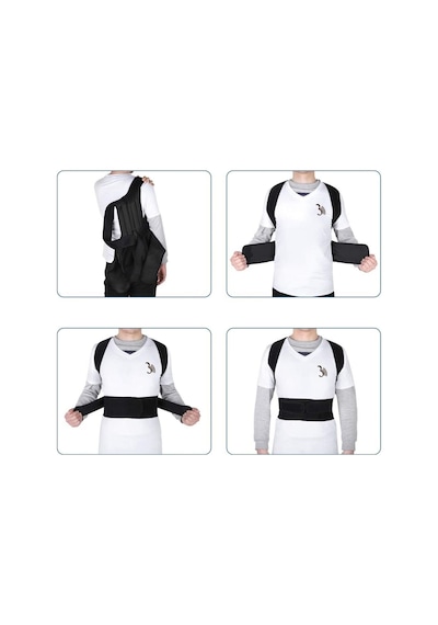Dik Duruş Korsesi Balenli Unisex Kamburluk Önleyici Korse Medikal Korse