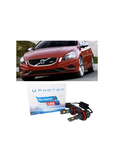 Volvo S60 Led Xenon Kısa Far Ampulü H7 Ultimate 9500 Lumens Yeni Seri Beyaz