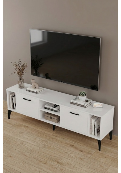 Suntalam Tv Sehpası Suntalam Beyaz 160x35 Cm