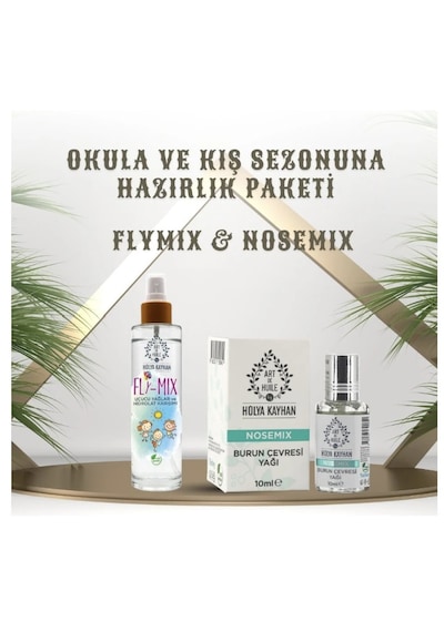 Art De Huile Hülya Kayhan Burun Çevresi Yağı 10 ML + Fly Mix Vücut Spreyi 100 ML
