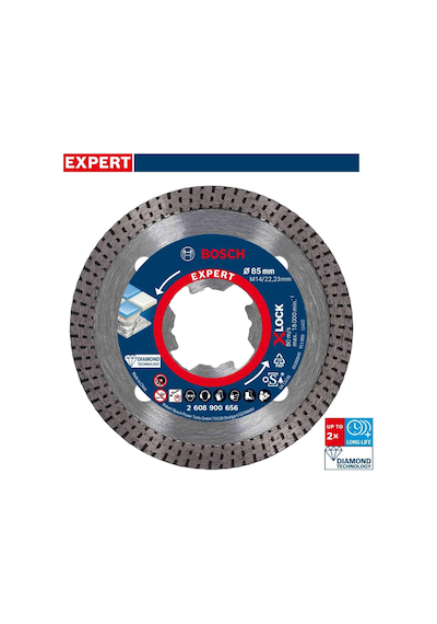 Bosch Expert 85 Mm X-lock Sert Seramik Elmas Kesme Disk 2608900656