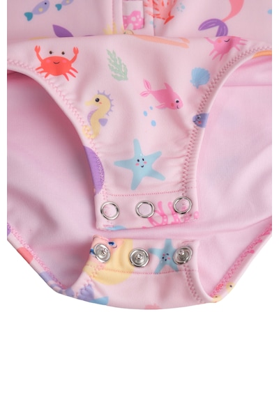 Soleda Uv Korumalı Upf 50+ Bebek Çocuk Mayo Mermaid Magic