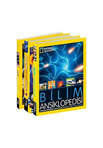 National Geographic Kids Bilim Ansiklopedi Seti - 3 Kitap Takım- Beta Kids