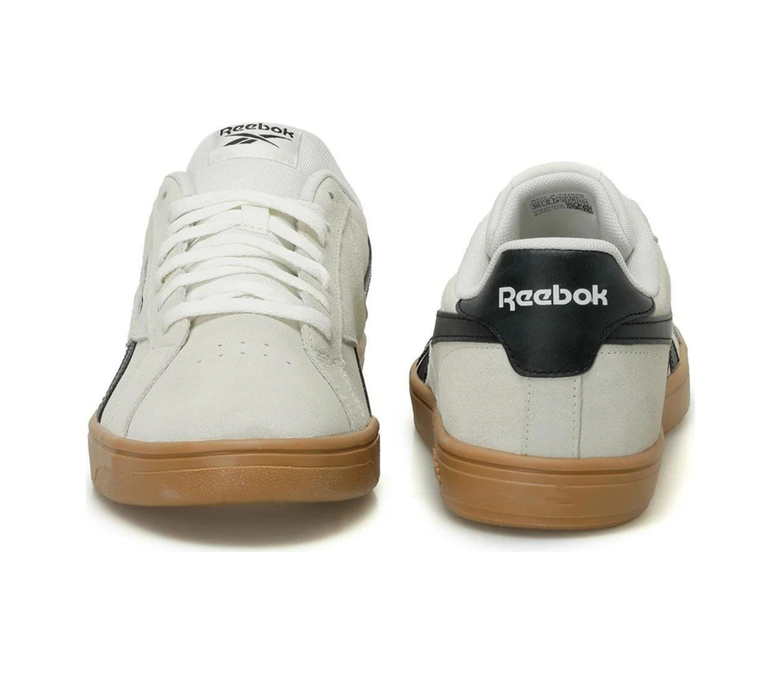 Reebok Court Retro Bej-siyah Nubuk Erkek Spor Ayakkabı Bej