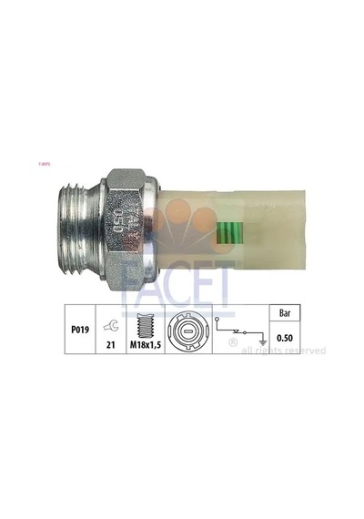 Renault Megane 1 Yag Musiri 1.9 1997-2001 Facet 70075
