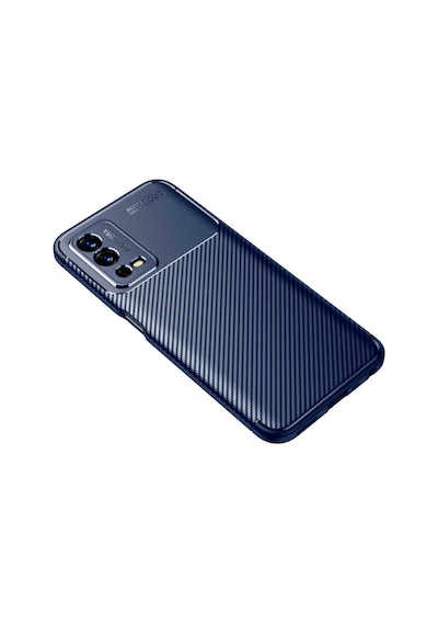 Oppo A55 4G Kılıf Karbon Silikon Case
