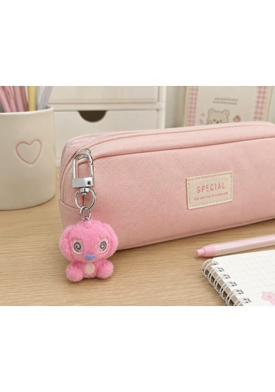 Pembe Peluş Charm Anahtarlık Sevimli Çanta Ve Anahtar Aksesuarı Hediye Seçeneği