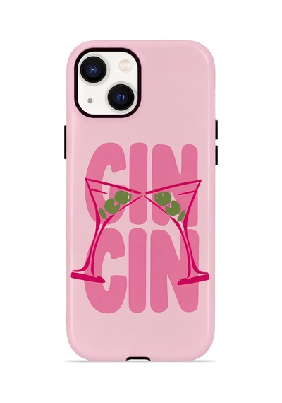 Apple iPhone Uyumlu 13 Vorian Çift Katmanlı Kılıf Gin O Clock
