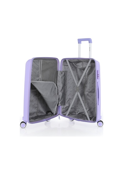 Mçs Group Mçs Polipropilen 2li Valiz Seti Kabin & Makyaj V305 S21yy1000073-set 00025 Lila